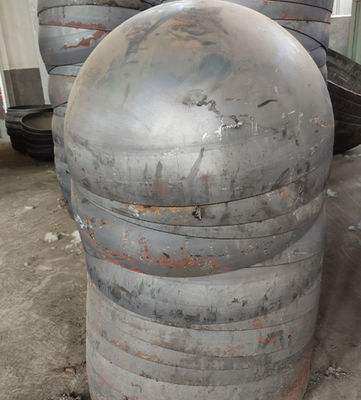 Σφαιρικές κεφαλές ψυχρής πίεσης 2 mm - 300 mm πάχος Σφαιρική κεφαλή στέμματος