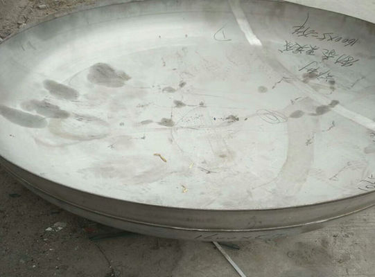 Υπό πίεση δοχείο δεξαμενή διαλύθηκε Τελεία Τορισσφαιρικό ανοξείδωτο χάλυβα ψυχρή πίεση